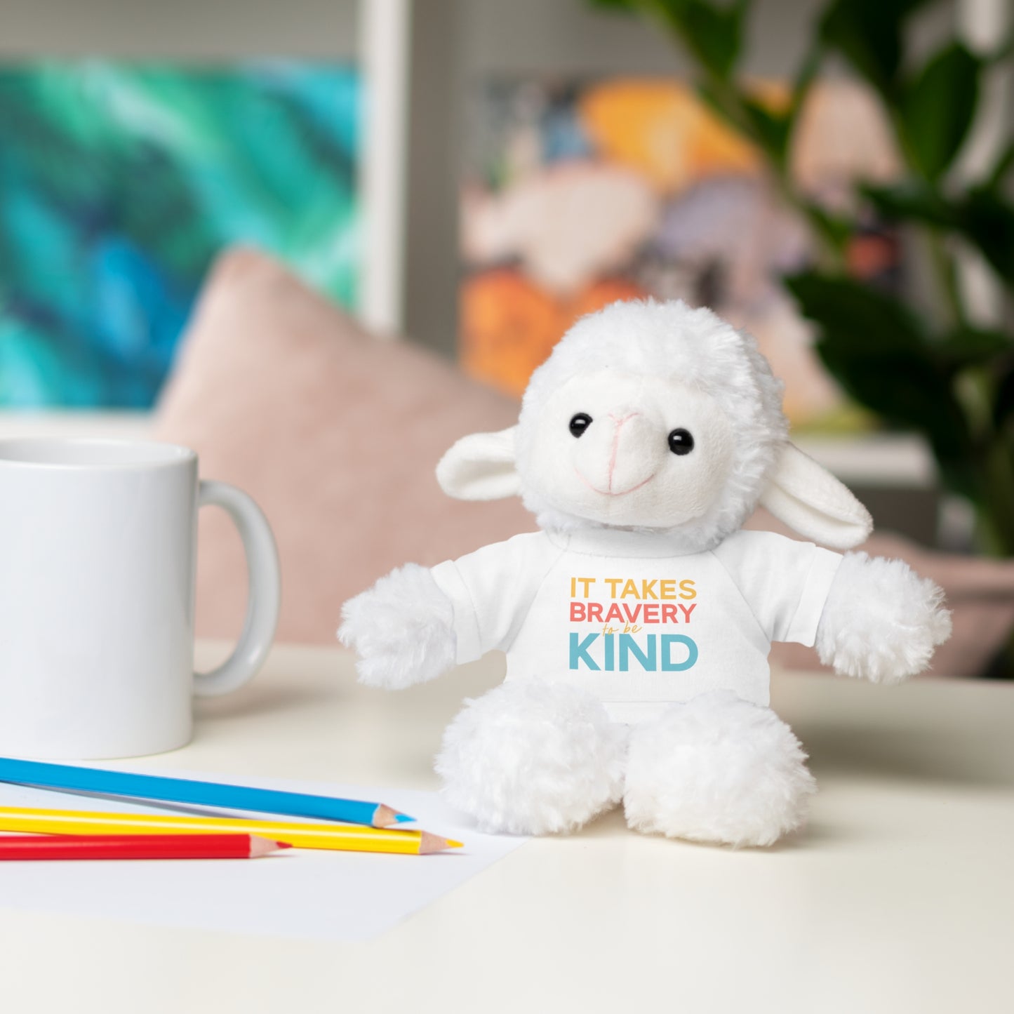 It Takes Bravery to be Kind Stuffie