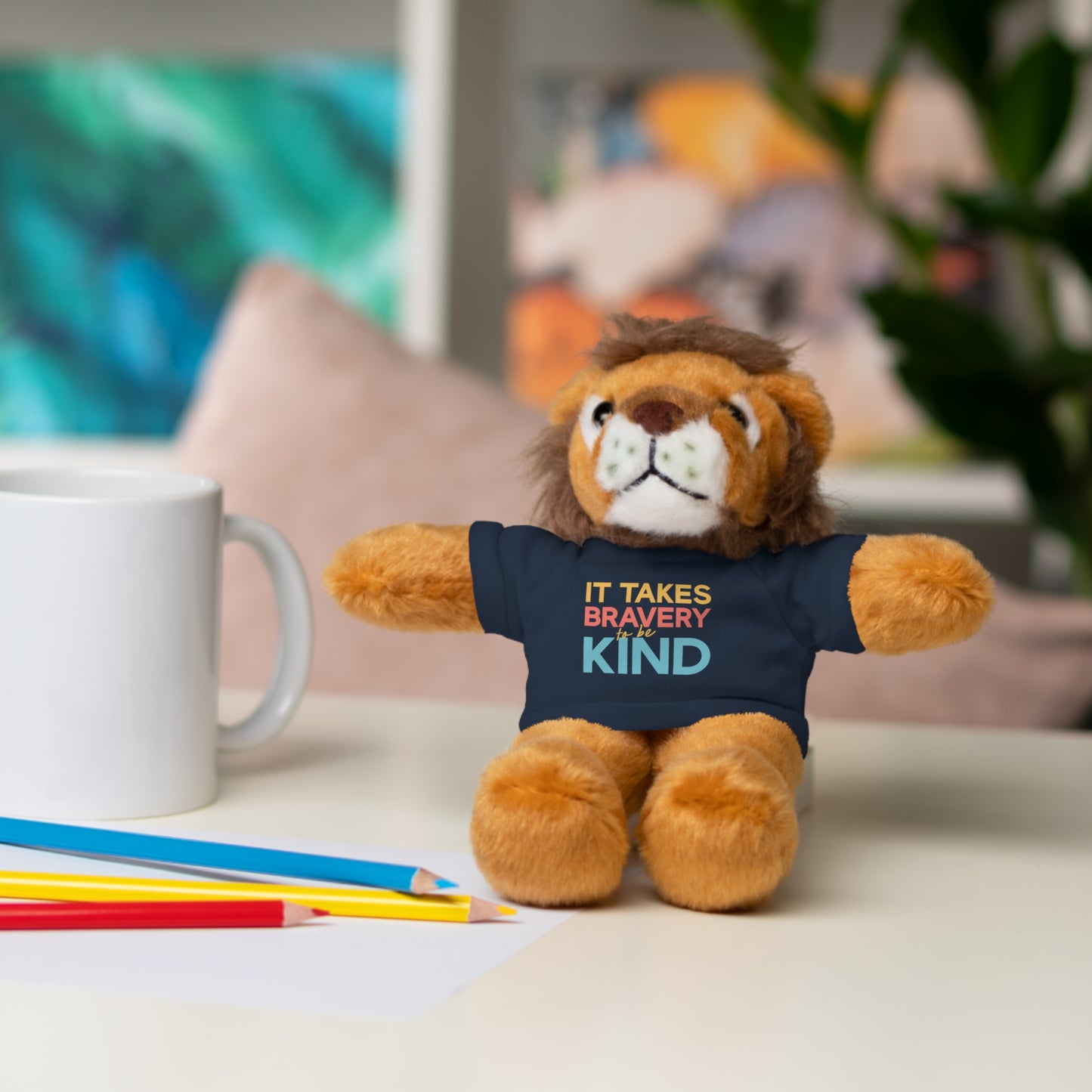 It Takes Bravery to be Kind Stuffie