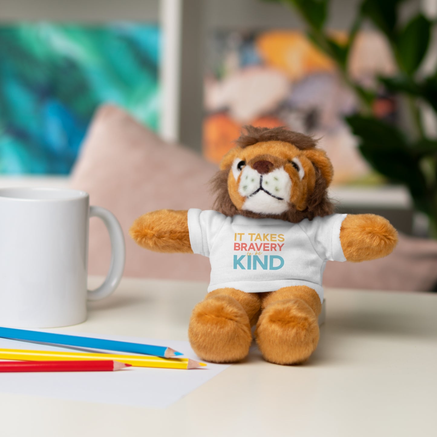 It Takes Bravery to be Kind Stuffie