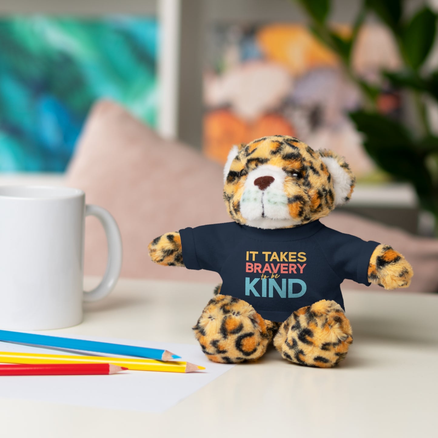 It Takes Bravery to be Kind Stuffie