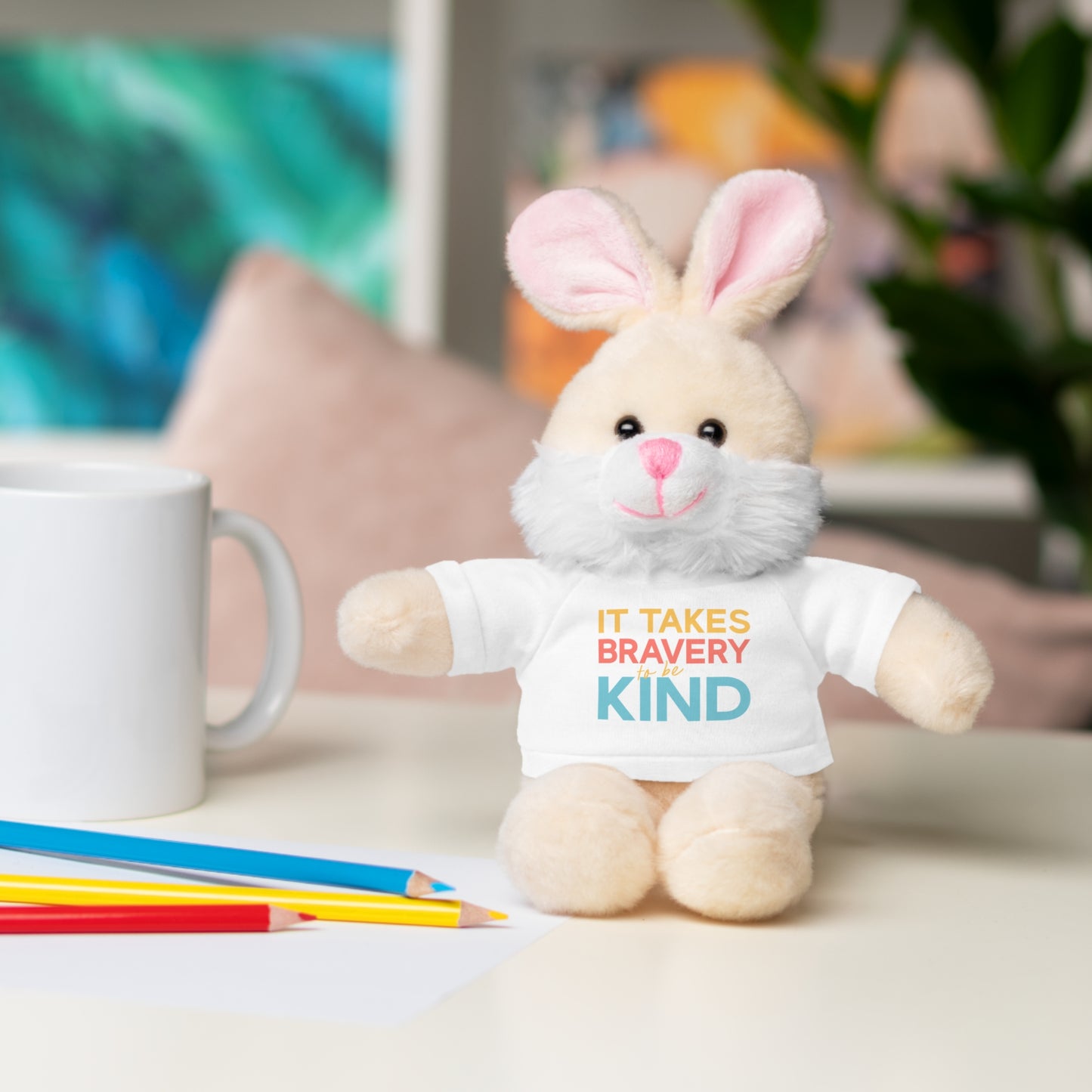 It Takes Bravery to be Kind Stuffie
