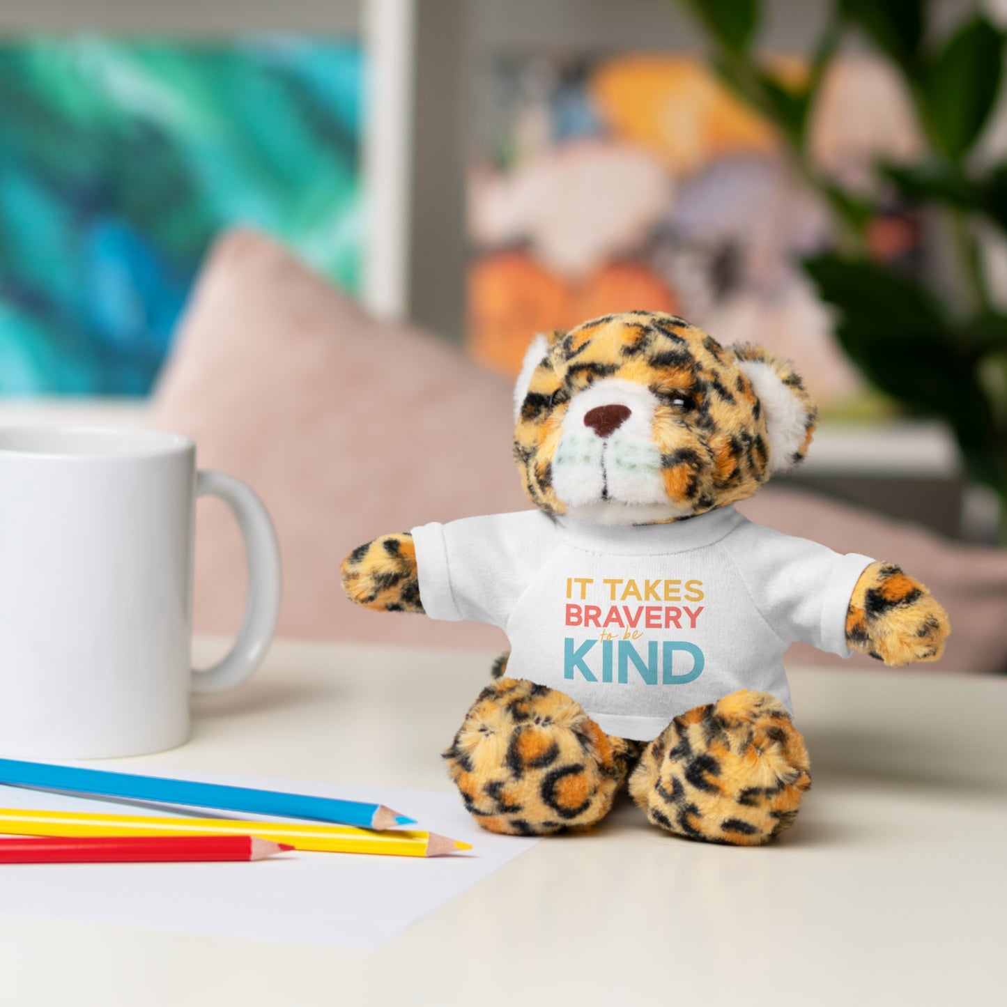 It Takes Bravery to be Kind Stuffie
