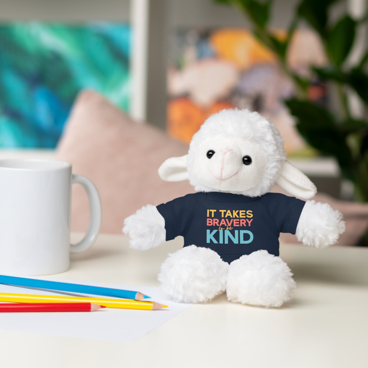 It Takes Bravery to be Kind Stuffie
